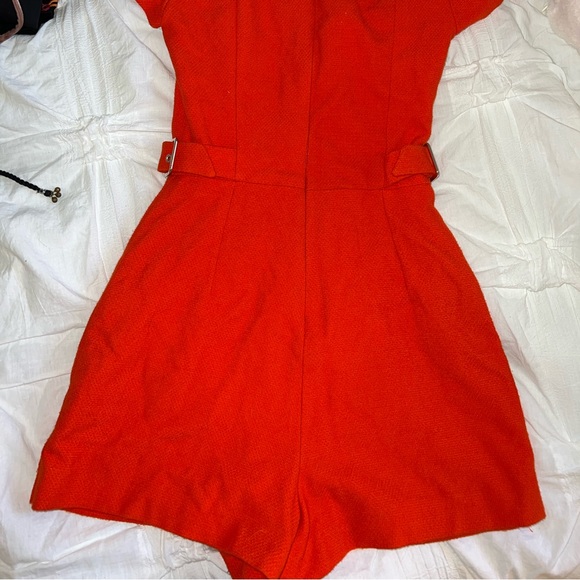 Orange mini romper - Picture 3 of 4